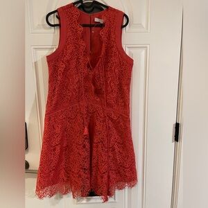 Adelyn Rae Pink lace dress size Medium